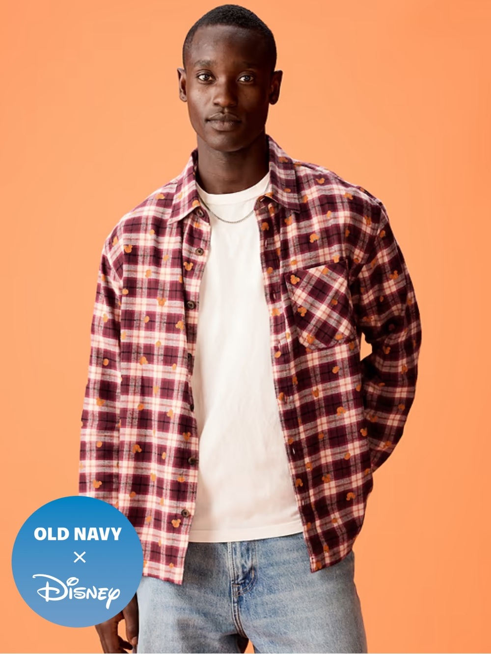 Old Navy x Disney Mickey Mouse Flannel Shirts